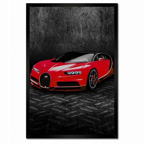 Plakáty v rámu 40x60 Červené sportovní auto