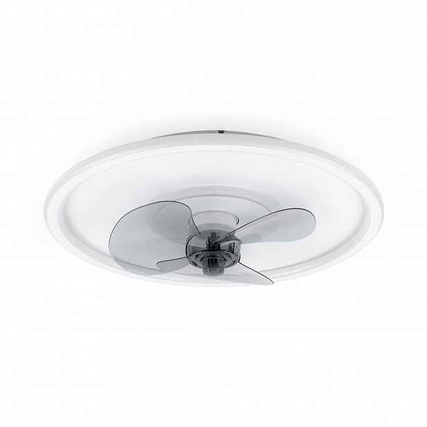 Noaton 13045W Puppis, bílá, stropní ventilátor se světlem