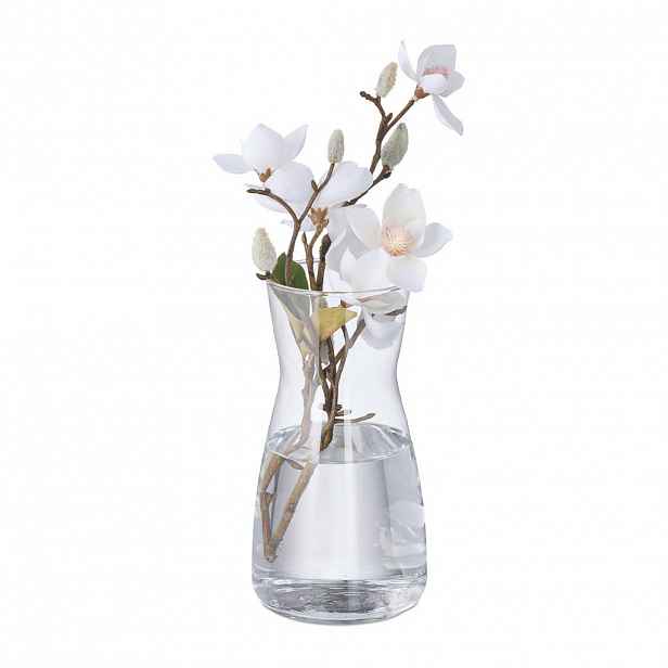 Relaxdays VÁZA Transparentní sklo 20 cm