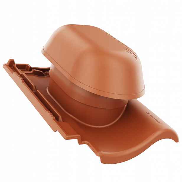 Větrací komín Ø125 Roben Milano Natural Red