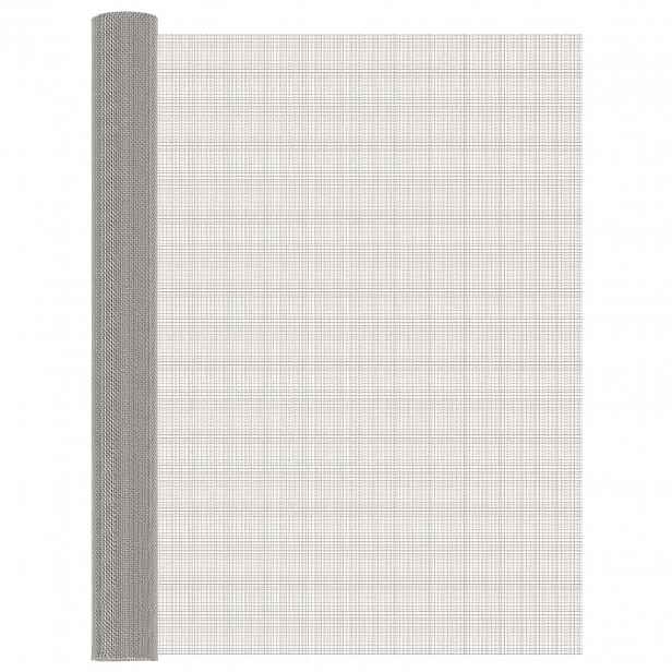vidaXL Síťovina 100 x 500 cm 8 Mesh Nerezová ocel 201 Stříbrná