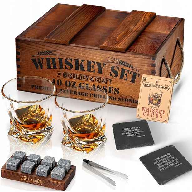 Sada na prémiovou whisky Mixology & Craft