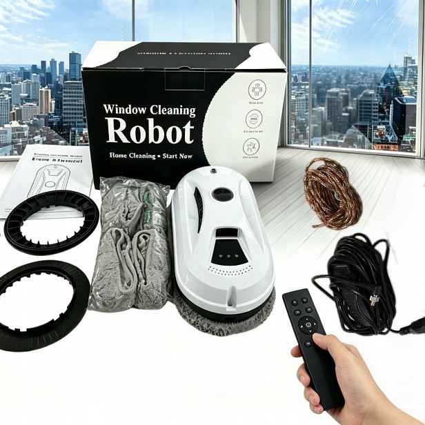 Automatický robot na mytí oken zrcadel, automatická myčka Nový Model