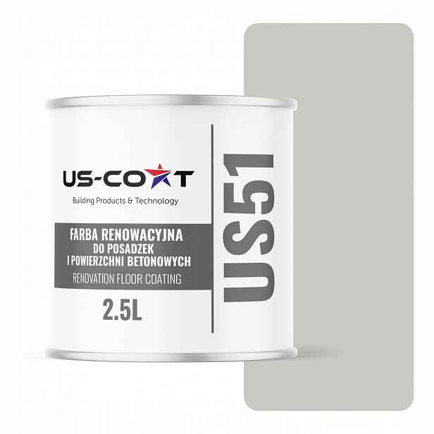 Barva Pro Renovaci Podlah Betonu Garáže Bílý Papyrus RAL9018 Mat 2,5L