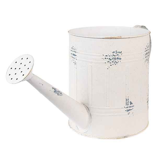 Béžová antik dekorační plechová retro konev Fun Antique - 44*17*20 cm Clayre & Eef