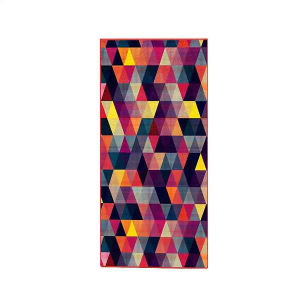 Kusový koberec, syntetický, nízký vlas, protiskluzový, 80 x 300 cm