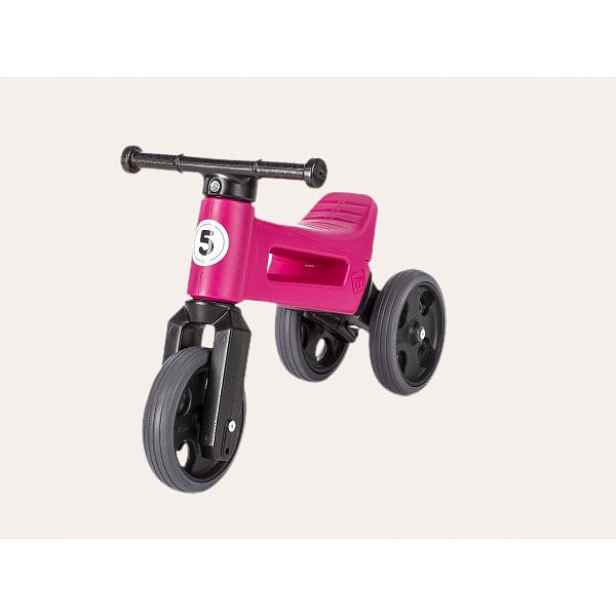 Odrážedlo FUNNY WHEELS Rider Sport růžové 2v1