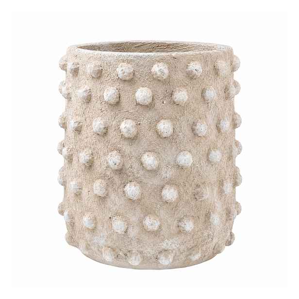 Pottery Pots Květináč Ella, barva oblázkově béžová, více velikostí - PotteryPots Velikost: L - ø 33,5 cm | v. 38 cm