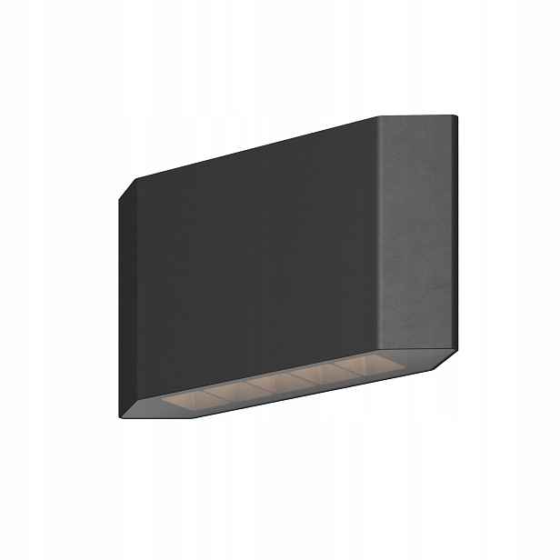 Venkovní nástěnné Led svítidlo 8W grafitové IP54 s moderním designem Maytoni