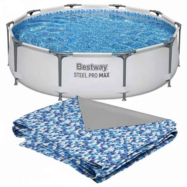 Bazénová vana nový materiál do bazénu Bestway Steel Pro Max 305 x 76 cm
