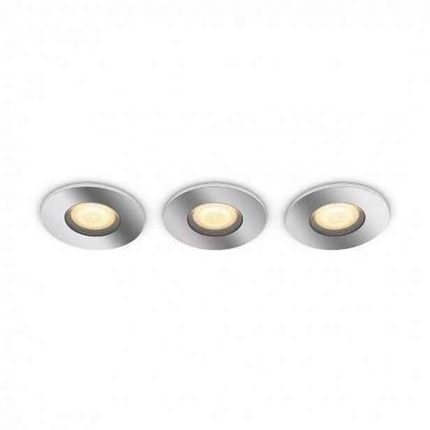 Philips Hue Adore - Chytré zápustné LED svítidlo, s ovládáním, 3 ks 929003807901