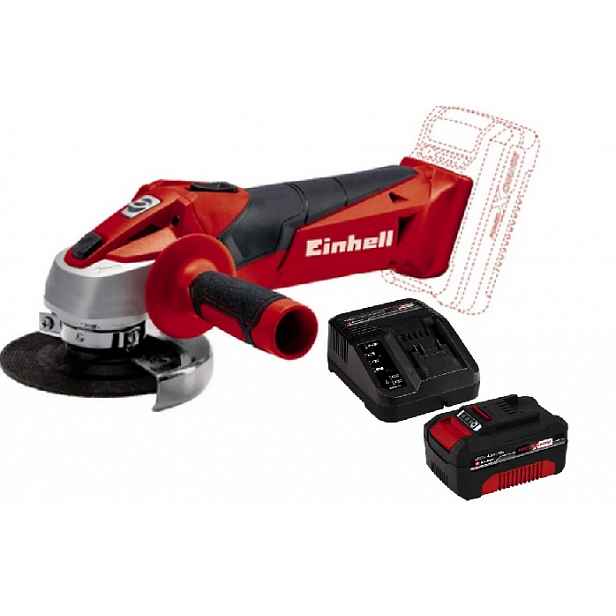 Einhell Úhlová Bruska Tc-ag 18/115 Li Set 4,0AH