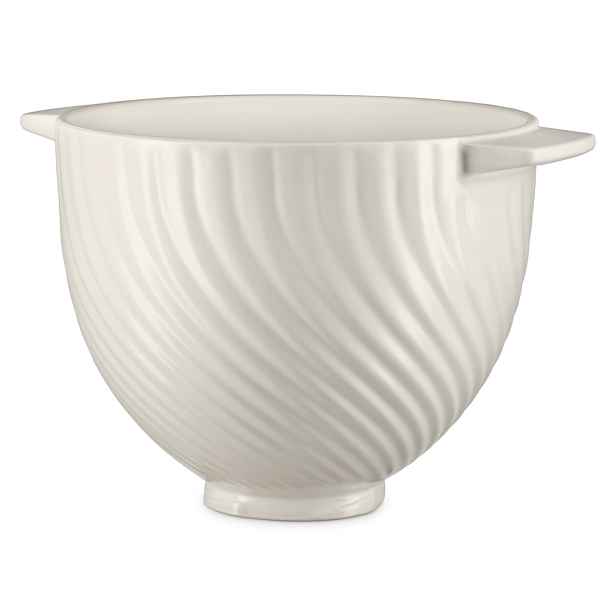 KitchenAid Keramická mísa 4,83l, Sněhová pusinka, krémová 5KSM2CB5MR