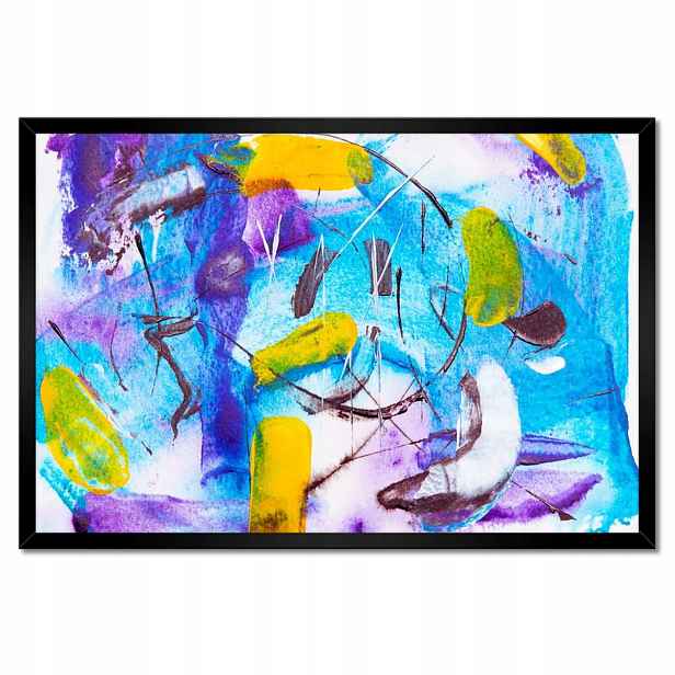Plakáty v rámu 60x40 Abstrakce Ophelia