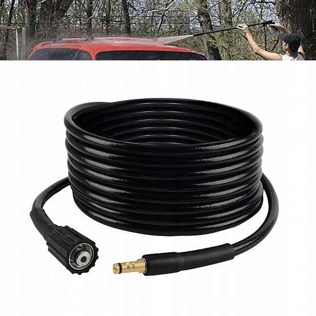 Hadice 10 M Pro Tlakovou Myčku Karcher K2 K3 K4 K5 K7 Závit M22 Click