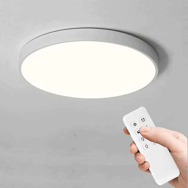 stropní svítidlo Led Plochá stmívatelná Dálkový Ovladač 24W Panelový panel Anten