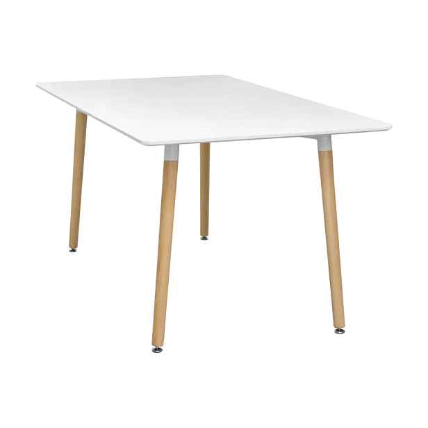 Idea Jídelní stůl 140x90 ONE bílý