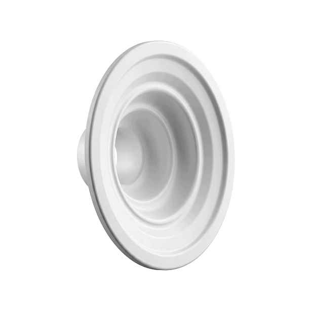 Ventilační Mřížka Fi 125 Wabi Sabi Kapka padající do vody bílá