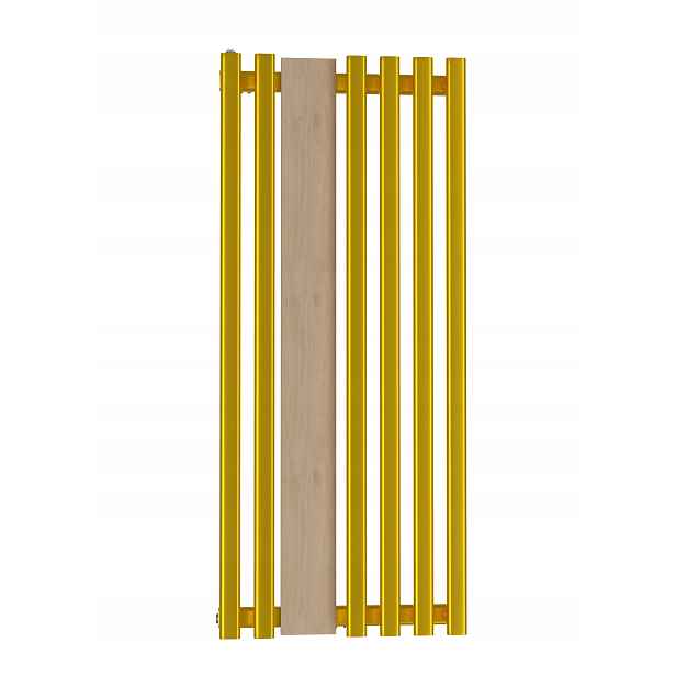Dekorativní radiátor Rio wood 160x60 Zlatý