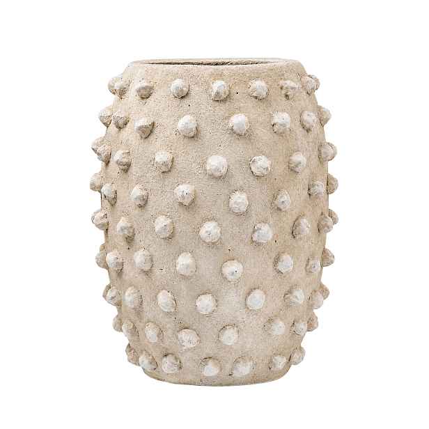 Pottery Pots Květináč Nina, barva oblázkově béžová, více velikostí - PotteryPots Velikost: S - ø 38,5 cm | v. 45 cm
