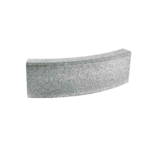 Obrubník chodníkový BEST BEST LINEA vnější oblouk R1 standard antracit 80×780×250 mm