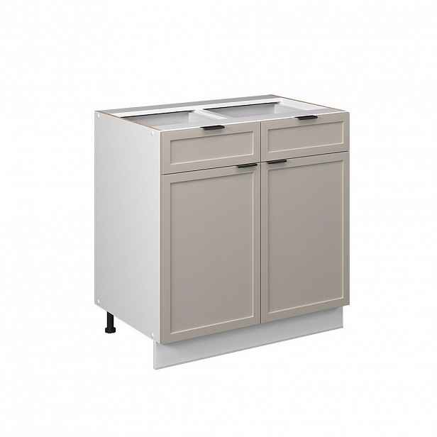 Vicco SPODNÍ SKŘÍŇKA KUCHYŇSKÉ LINKY Fame-Line GreyBeige 80 cm bez pracovní desky