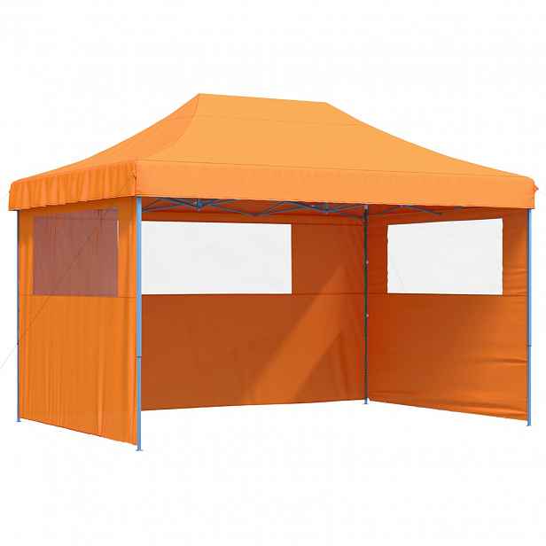vidaXL Party Stan 279 x 410 x 315 cm Oranžová Oxford látka