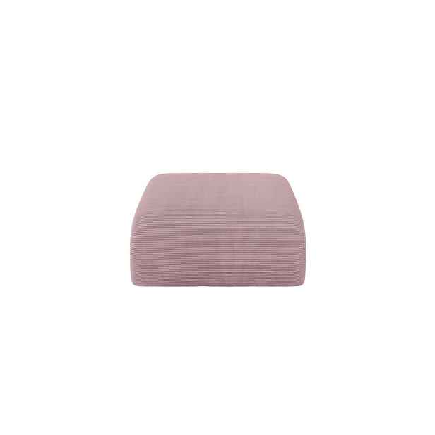 ALTDECOR MODULÁRNÍ TABURET MIRA-PUF 91x89x40 cm, růžový, manšestr