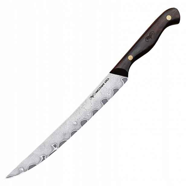 Nůž Slicer Na Maso 20.5 cm Nerezové dřevo Dellinger Kita Řeznický