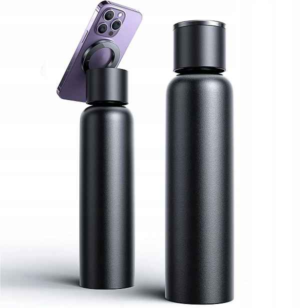 Sportovní láhev/Lahev Na Pití 700 ml s magnetickým držákem na telefon