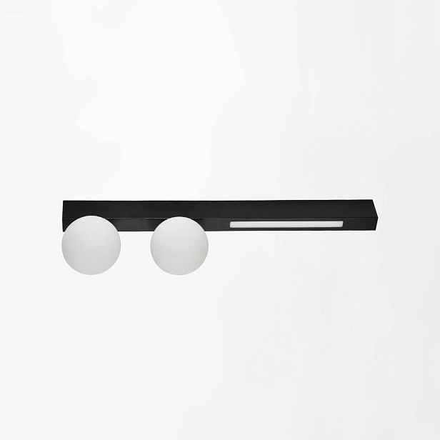 Stropní nástěnná Led lampa Lund Metal Sklo 15 cm Neutrální bílá 6W Zuma Line