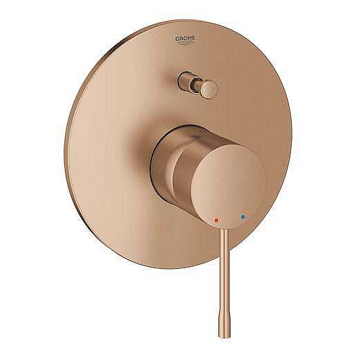 Vanová baterie Grohe Essence New bez podomítkového tělesa Brushed Warm Sunset 19285DL1