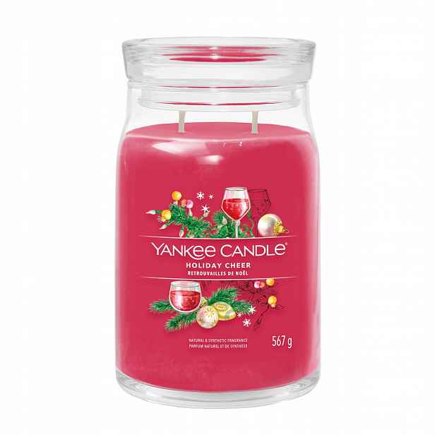 Yankee Candle svíčka Holiday Cheer 567 g