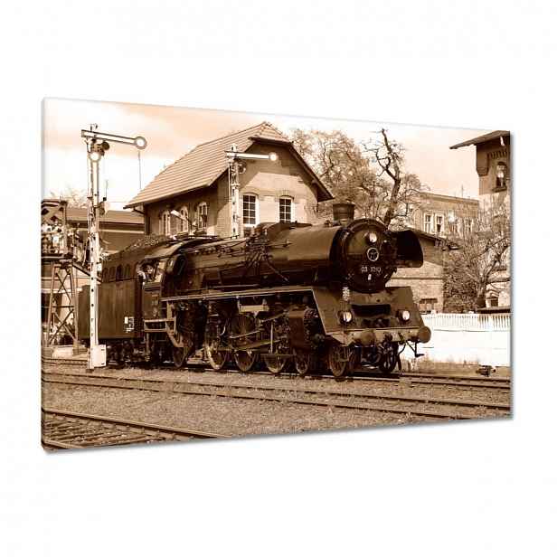 Obrazy 120x80 Přehlídka parníků Wolsztyn