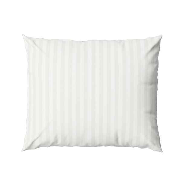 Faro Bavlněný saténový povlak na polštář Fashion 010 50x60 cm bílý