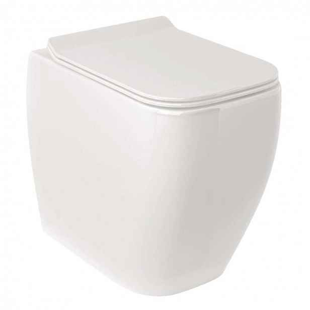 Kludi Resa C - Stojící WC, vario odpad, Rimless, Spiralflush, lesklá bílá 28WCB0443