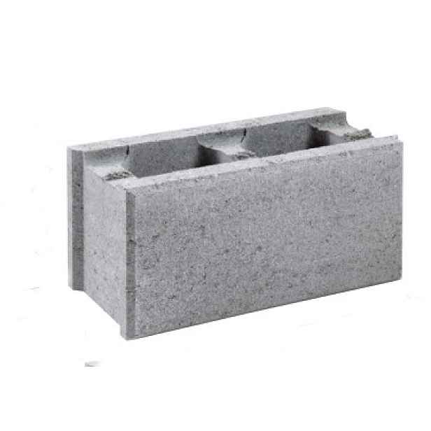 Tvárnice plotová BEST LUNETA II přírodní 200×400×200 mm
