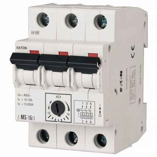 Motorový spínač Z-MS-4,0/3 3P 2,5-4 A 400 V 10 kA 248409