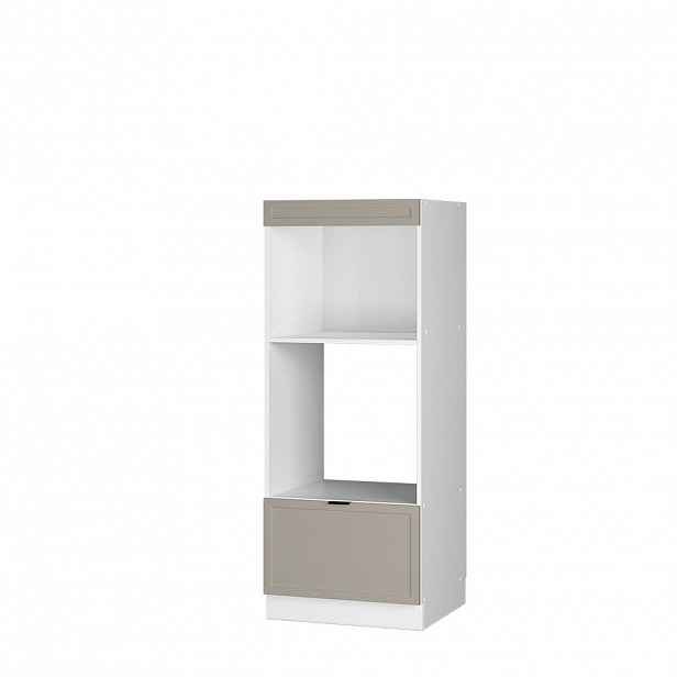 Vicco SKŘÍŇKA NA MIKROVLNNOU TROUBU Fame-Line GreyBeige 60 cm otevřený