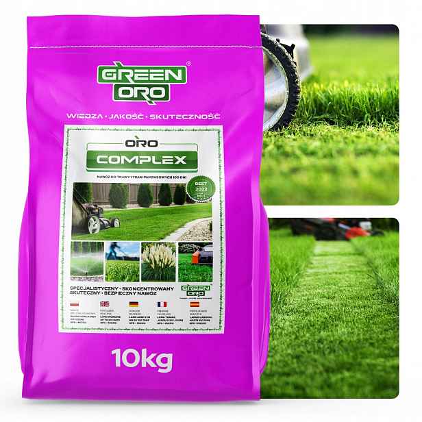 Letní podzimní hnojivo pro Trávy Vícesložkové Oro Complex 10 kg