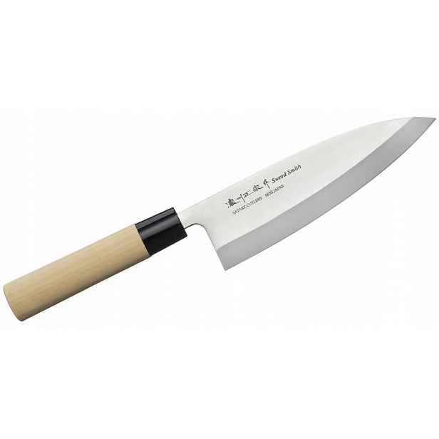 Nůž Deba Satake Sashimi 18 cm Nerezová Ocel pro ryby