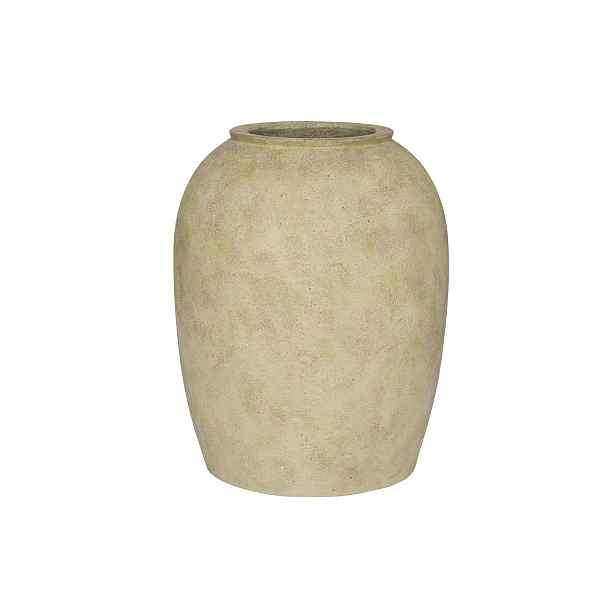 Pottery Pots Květináč Luma, barva mechově béžová, vel. S - ø 40 cm | v. 51 cm - PotteryPots