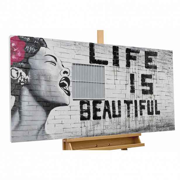 KUNSTLOFT OLEJOMALBA 120/60 cm, Město a architektura