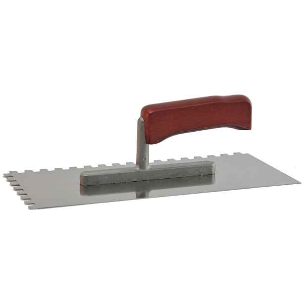 Hladítko nerezové zubové DEK HN20 DR 130×280 mm zuby 8 mm