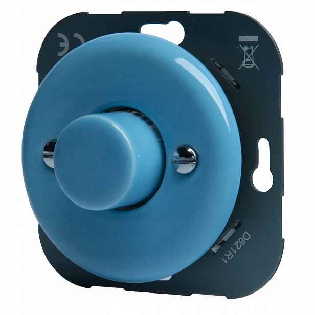 Keramický Stmívač 5-150 W Retro Pod Omítku, Azurový Pastel