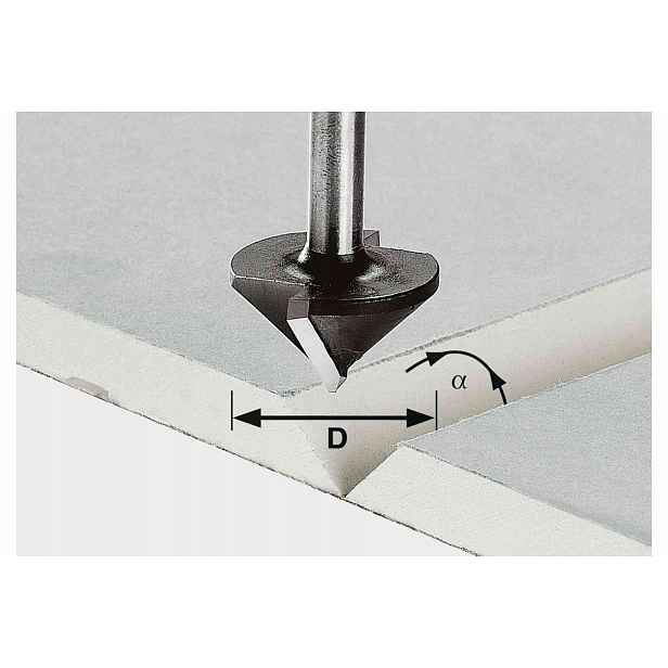 Tvarová fréza pro sádrokartonové desky Festool 8 mm
