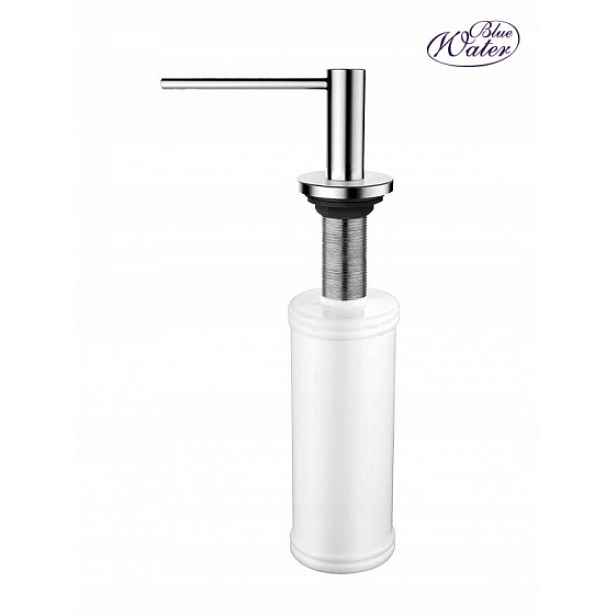 Dávkovač Na Tekutinu Do Dřezu Kulatý Inox Blue Water