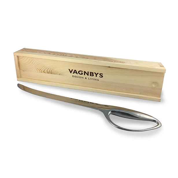 Šavle na sabráž šampaňského Vagnbys (nerez, dřevěný box)