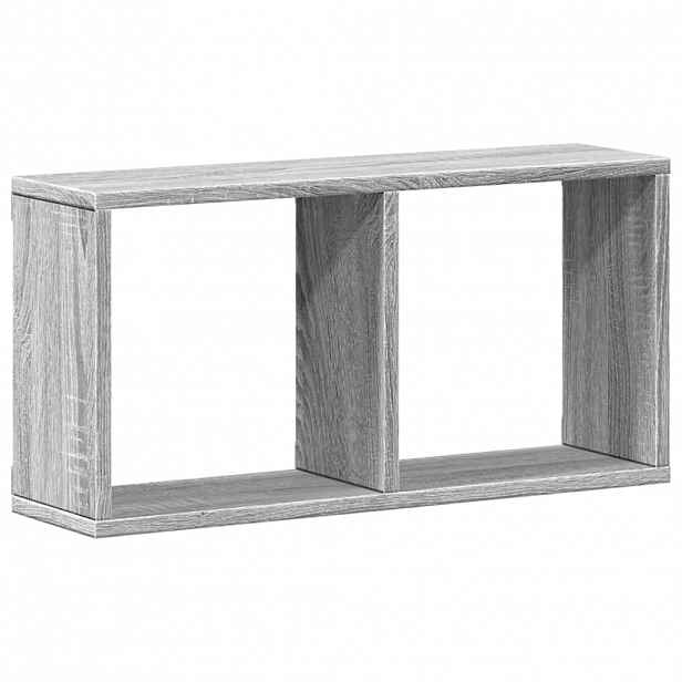 vidaXL Nástěnná skříňka 60 x 16 x 30 cm šedá sonoma kompozitní dřevo