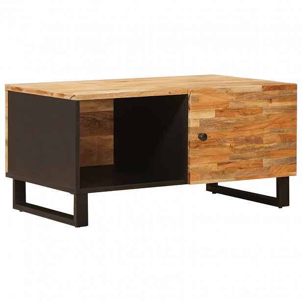 vidaXL Konferenční stolek Hnědá 80 x 50 x 40 cm Masivní mangové dřevo